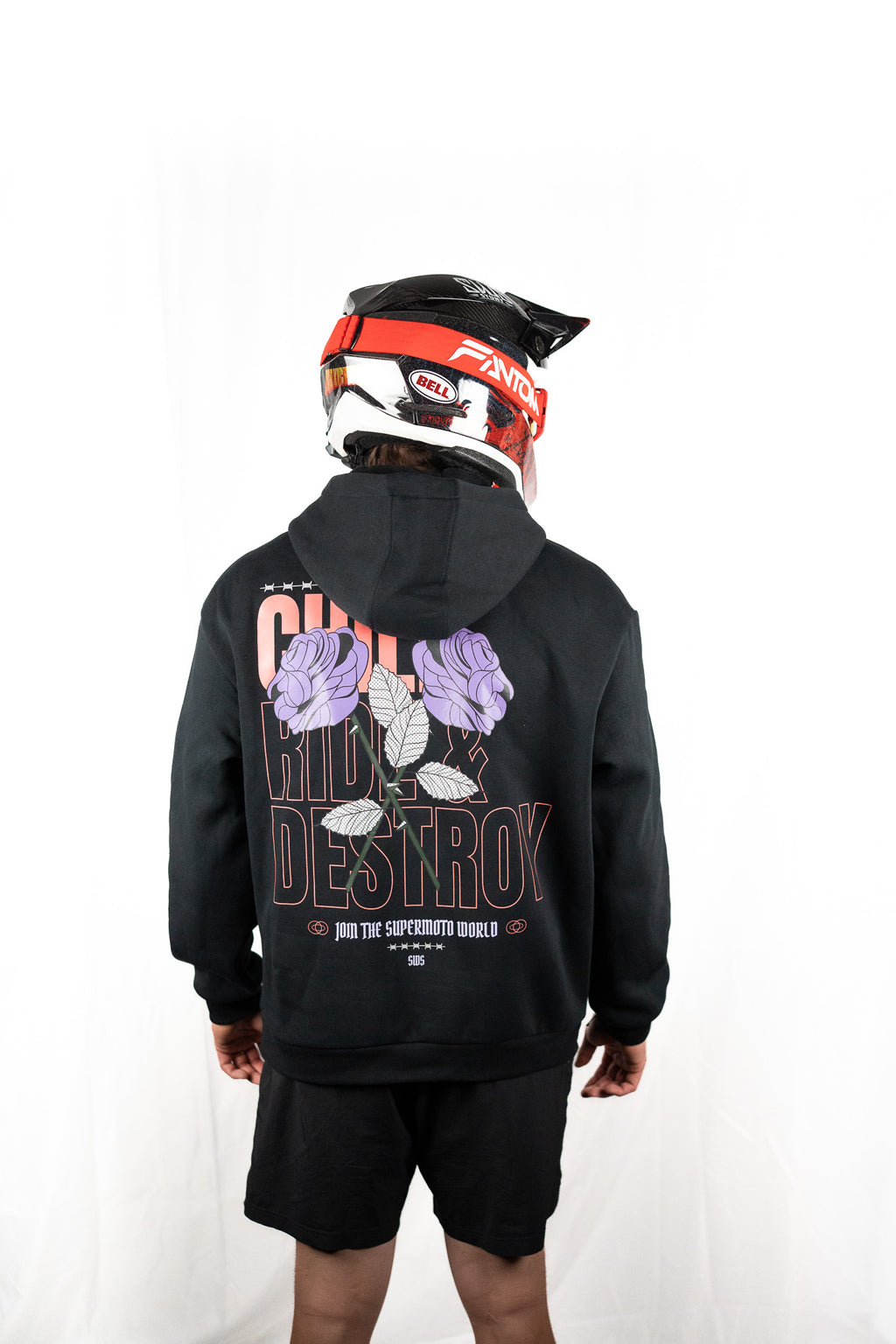 Sweat à Capuche SWS Roses