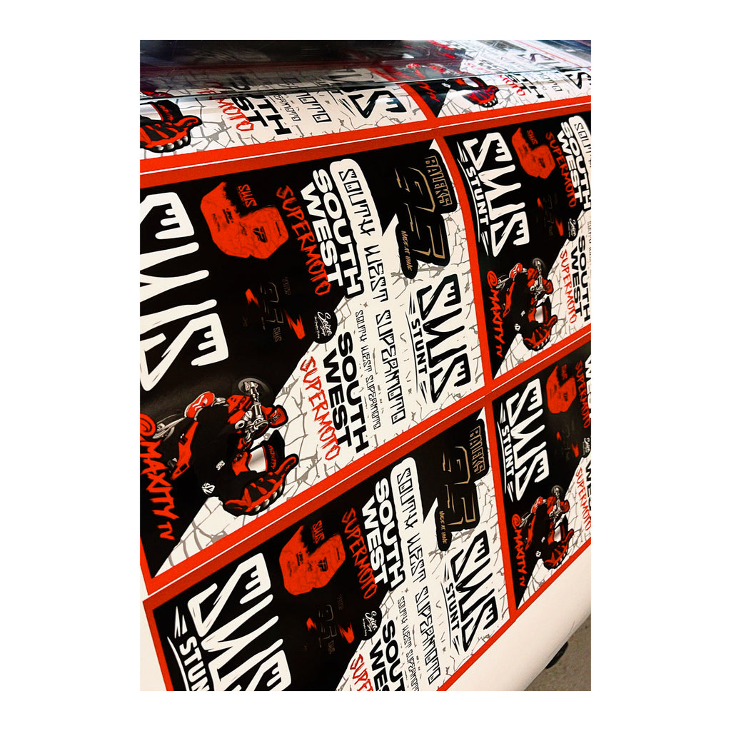 Planche de stickers SWS Stunt