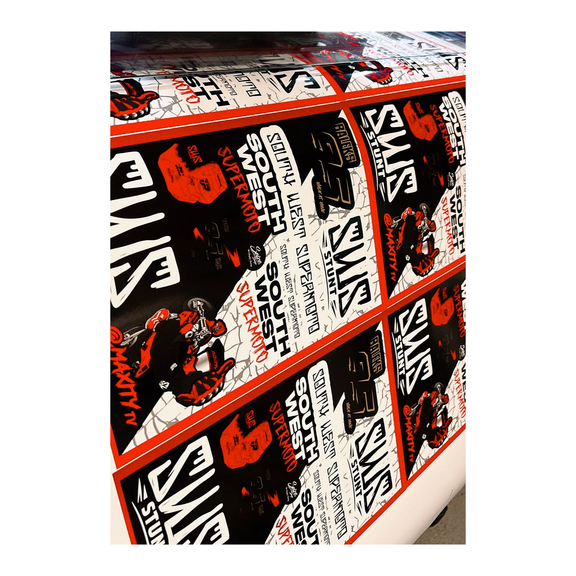 Planche de stickers SWS Stunt